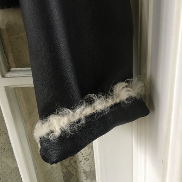 Host Pick! Wilsons Pelle Studio Leather Biker Jacket - Picture 5 of 14